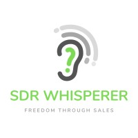 The SDR Whisperer logo, The SDR Whisperer contact details