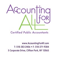 Accounting for All logo, Accounting for All contact details