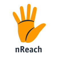 nReach logo, nReach contact details