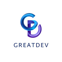 GreatDev logo, GreatDev contact details