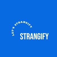 Strangify logo, Strangify contact details