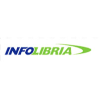 InfoLibria logo, InfoLibria contact details