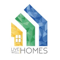 LIVE WELL HOMES logo, LIVE WELL HOMES contact details