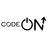 CodeOn logo, CodeOn contact details