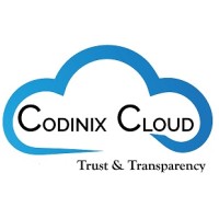 CodinixCloud logo, CodinixCloud contact details