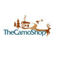 The Camo Shop logo, The Camo Shop contact details