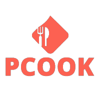 pcook logo, pcook contact details