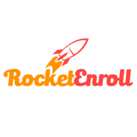 RocketEnroll logo, RocketEnroll contact details