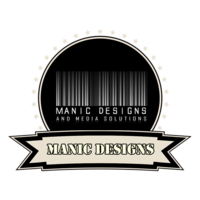 Manic Designs logo, Manic Designs contact details