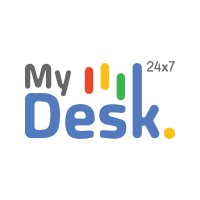 MyDesk24x7 logo, MyDesk24x7 contact details