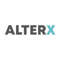 AlterX logo, AlterX contact details