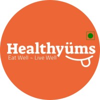 Healthyums logo, Healthyums contact details