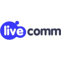 LiveComm logo, LiveComm contact details