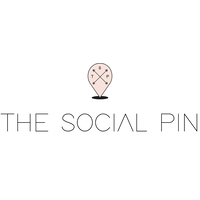 The Social Pin logo, The Social Pin contact details