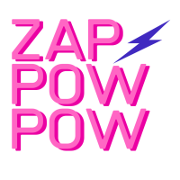 ZapPowPow logo, ZapPowPow contact details