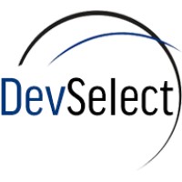 DevSelect logo, DevSelect contact details