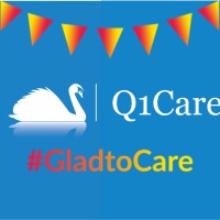 Q1Care logo, Q1Care contact details