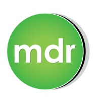 MDR logo, MDR contact details