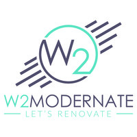 W2Modernate logo, W2Modernate contact details