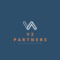 V2 Partners logo, V2 Partners contact details