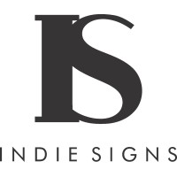 Indie Signage logo, Indie Signage contact details