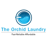 The Orchid Laundry logo, The Orchid Laundry contact details