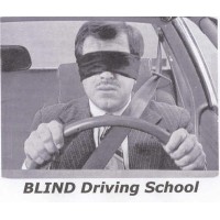 BLIND Driving School logo, BLIND Driving School contact details