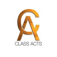 The Class Acts logo, The Class Acts contact details