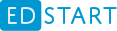 EdStart logo, EdStart contact details