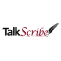 TalkScribe logo, TalkScribe contact details