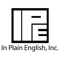 In Plain English, Inc. logo, In Plain English, Inc. contact details