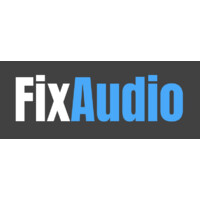 FixAudio logo, FixAudio contact details