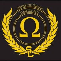 USC Order of Omega Honor Society logo, USC Order of Omega Honor Society contact details