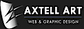 AxtellArt logo, AxtellArt contact details