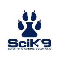 SciK9 logo, SciK9 contact details