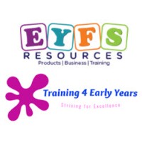 EYFS Resources with Training 4 Early Years logo, EYFS Resources with Training 4 Early Years contact details