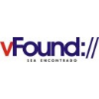 vFound:// logo, vFound:// contact details