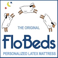 FloBeds logo, FloBeds contact details