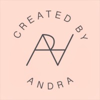 Created by Andra logo, Created by Andra contact details