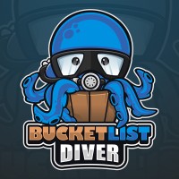 Bucket List Diver logo, Bucket List Diver contact details