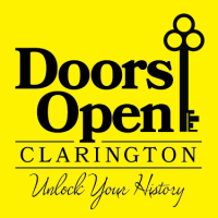 Doors Open Clarington logo, Doors Open Clarington contact details