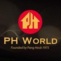 PH World logo, PH World contact details