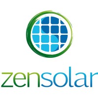 ZenSolar logo, ZenSolar contact details