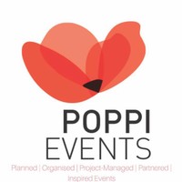 poppi events logo, poppi events contact details