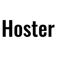 Hoster logo, Hoster contact details