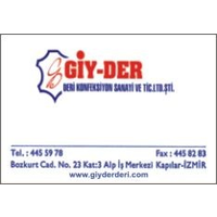 Giy-Der Deri Konfeksiyon Sanayi ve Tic. Ltd. Şti. logo, Giy-Der Deri Konfeksiyon Sanayi ve Tic. Ltd. Şti. contact details