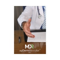 myDermRecruiter logo, myDermRecruiter contact details