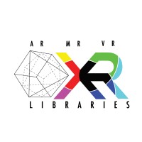 XR Libraries logo, XR Libraries contact details