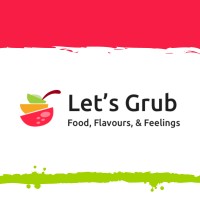 Let's Grub logo, Let's Grub contact details