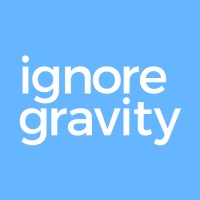 ignore gravity logo, ignore gravity contact details